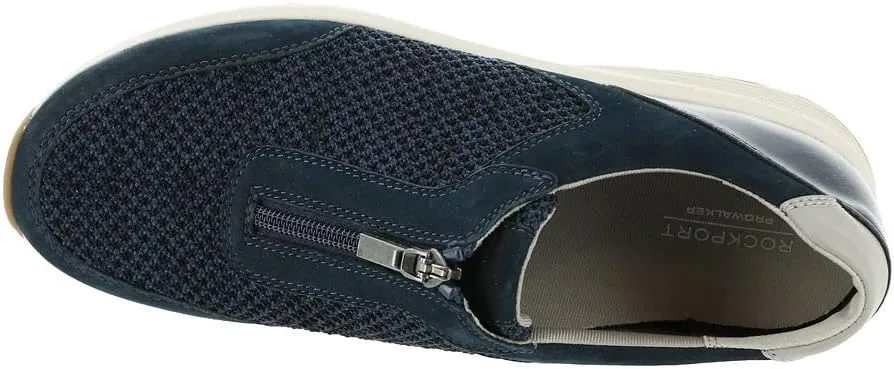 Rockport Women's TruStride Center Zip Sneaker