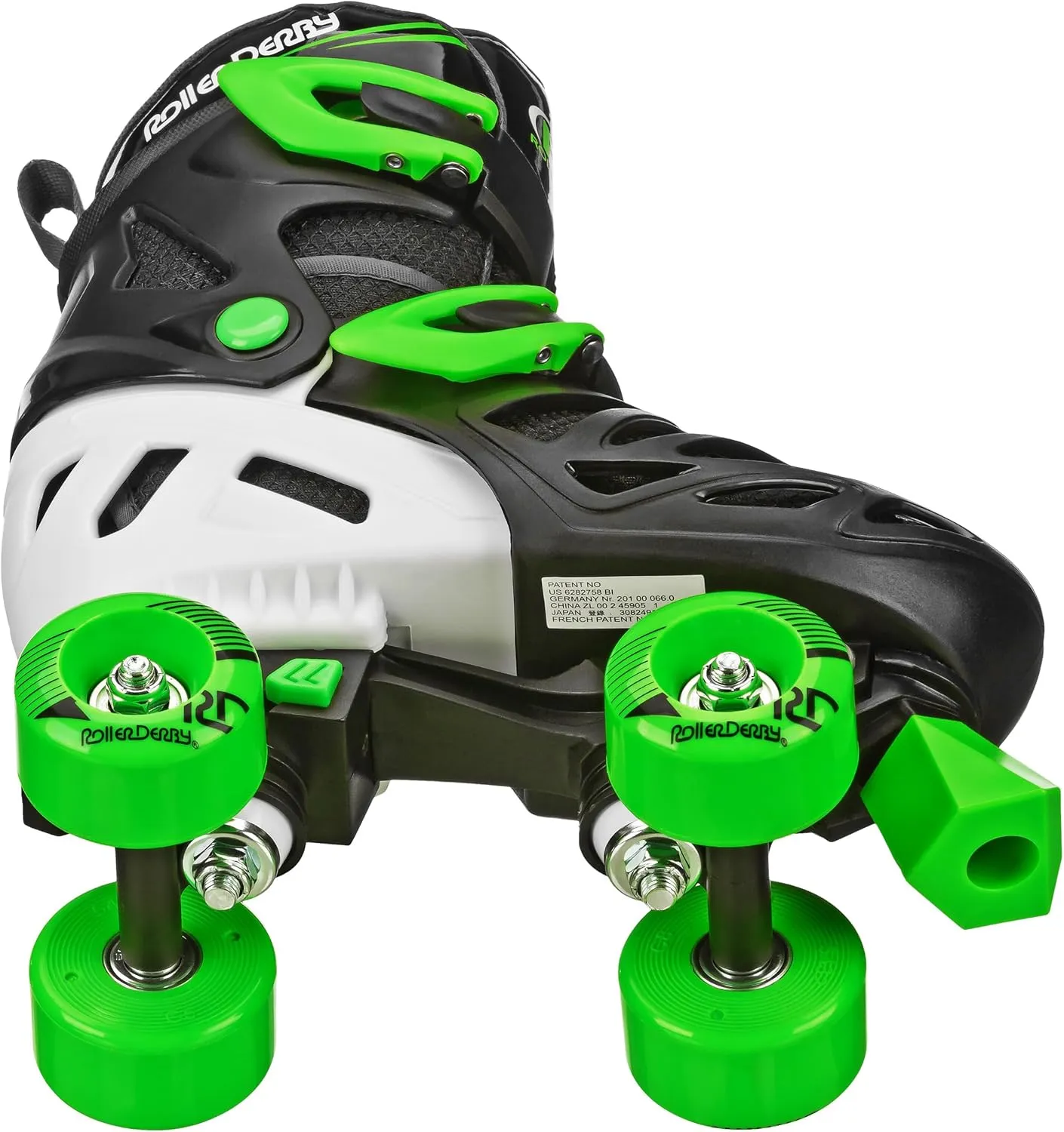 Roller Derby Trac Star Adjustable Skates for Kids, Beginners