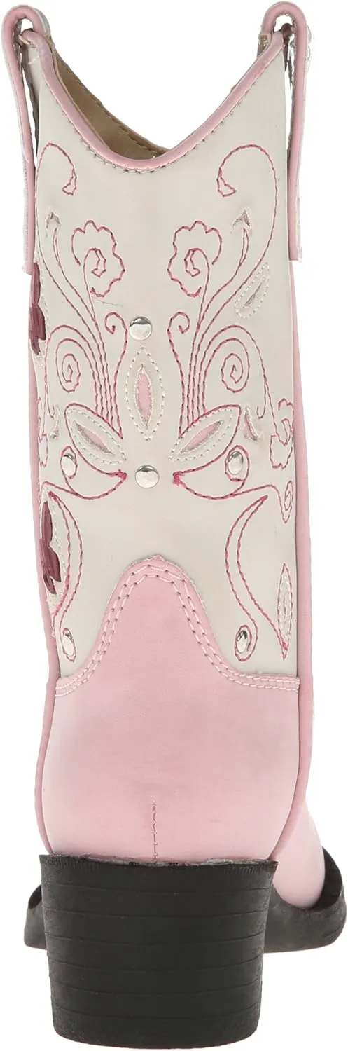 Roper Light Up Butterfly Western Boot (Toddler/Little Kid)