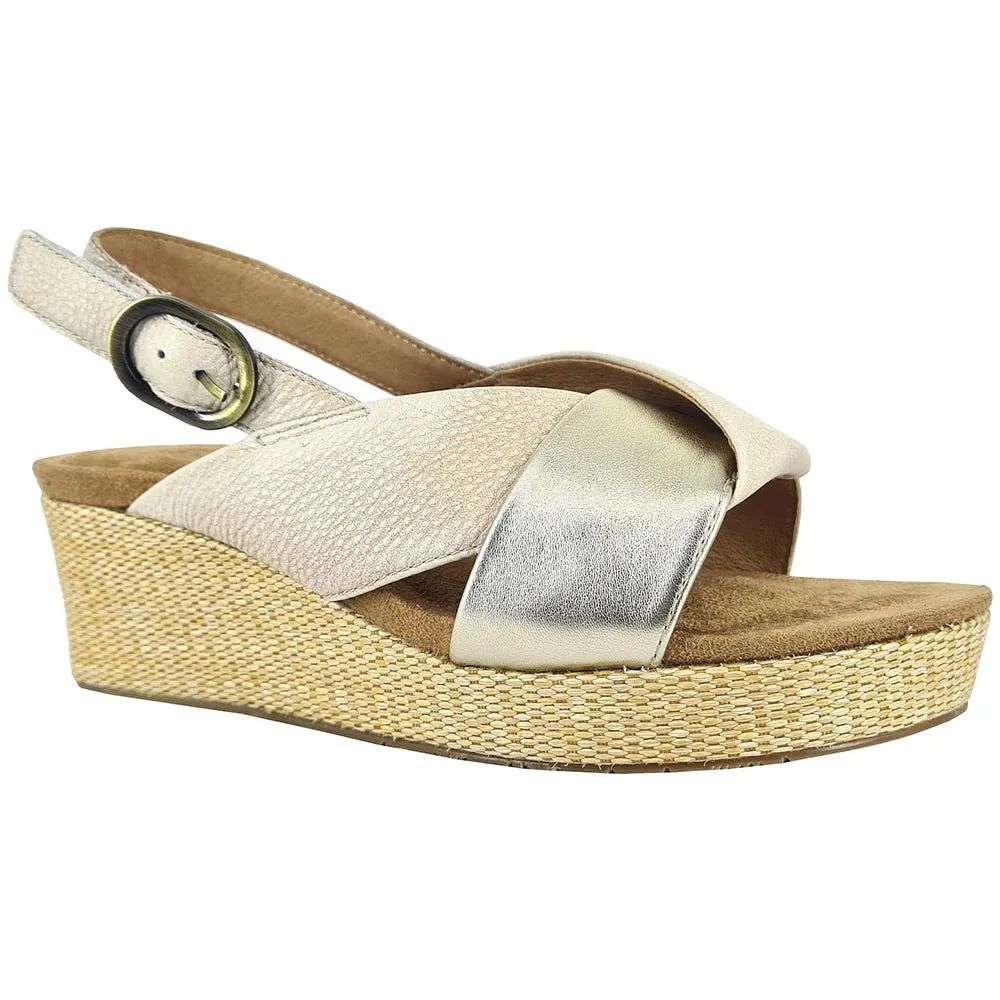 Salvia Flor Sling-Back Sandal