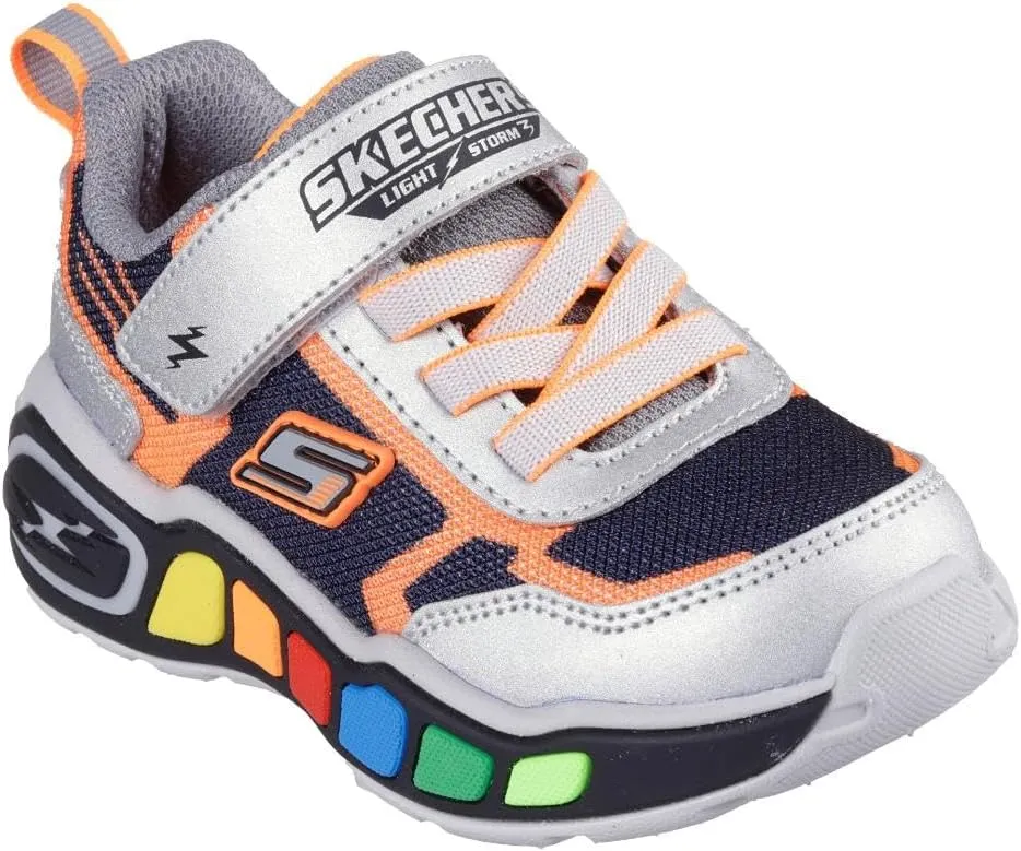 Skechers Boy's Play Scene-Storm Brights Sneaker