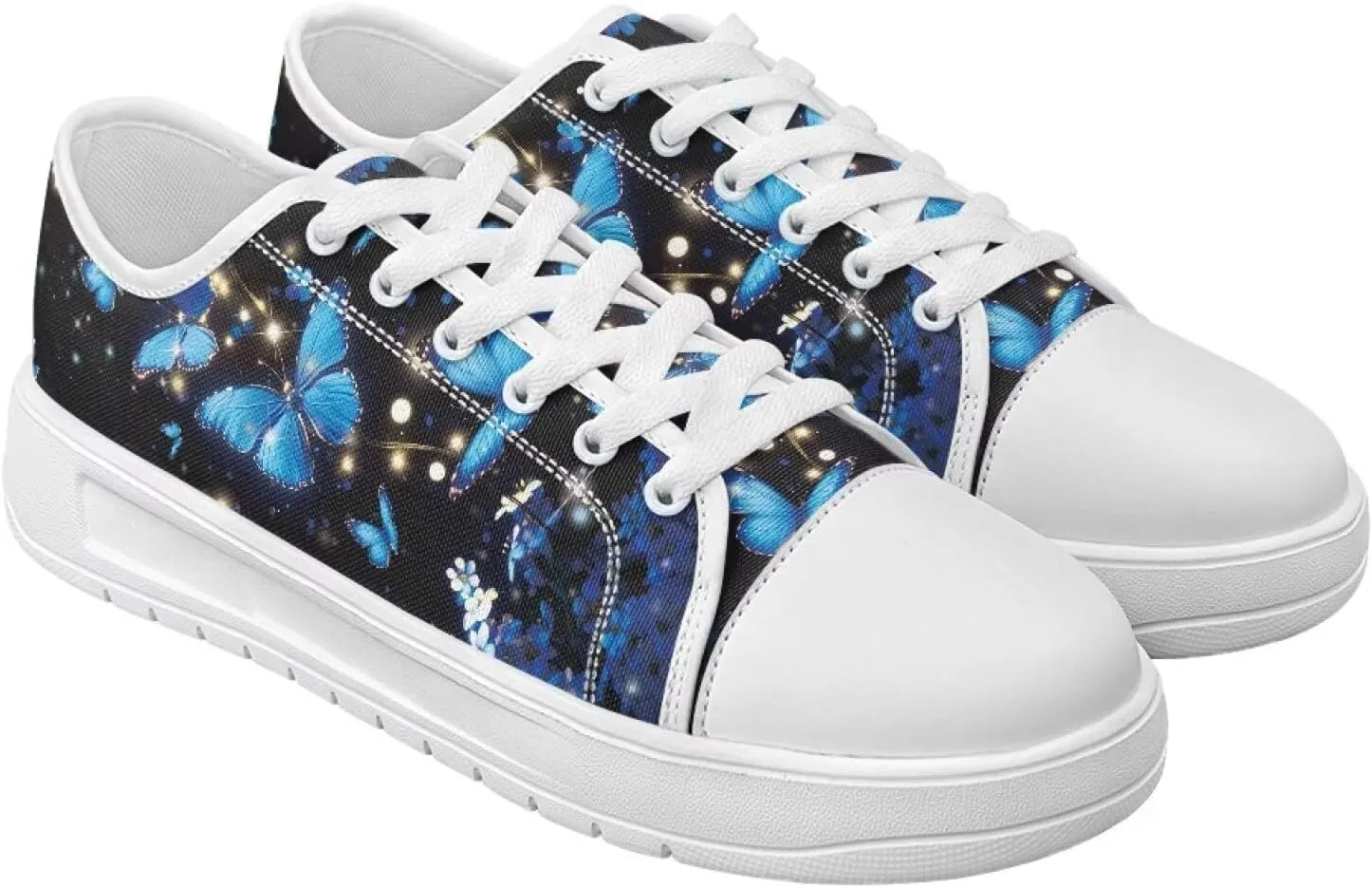 Sneakers for Women Shoes Footwear Memory Foam Insole Lightweight and Non-Slip Sole Lace Up Fashion Sneaker