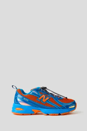 SNEAKERS U740V2 BENSON TECH X AMINÉ SNORKEL BLUE ET PERSIMMON ORANGE