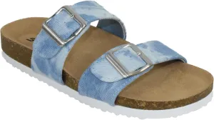 Soda Shoes Women Sandals Footbed Double Strap Functional Buckles Gladiator DUNYA-S