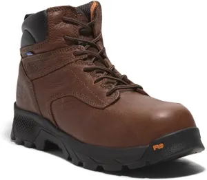 Timberland PRO Men's Titan EV 6" Composite Safety Toe Static Dissipative Industrial Work Boot, Brown, 7.5