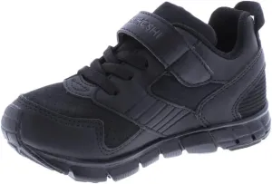 TSUKIHOSHI 3581 Charge BTS Strap-Closure Back-to-School Shoes for Boys and Girls with Wide Toe Box and Slip-Resistant, Non-Marking Outsole - for Kids Ages 1-12
