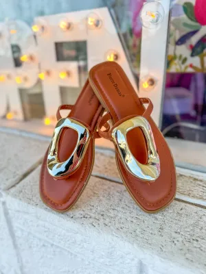 Tuki Tan Flip Flop