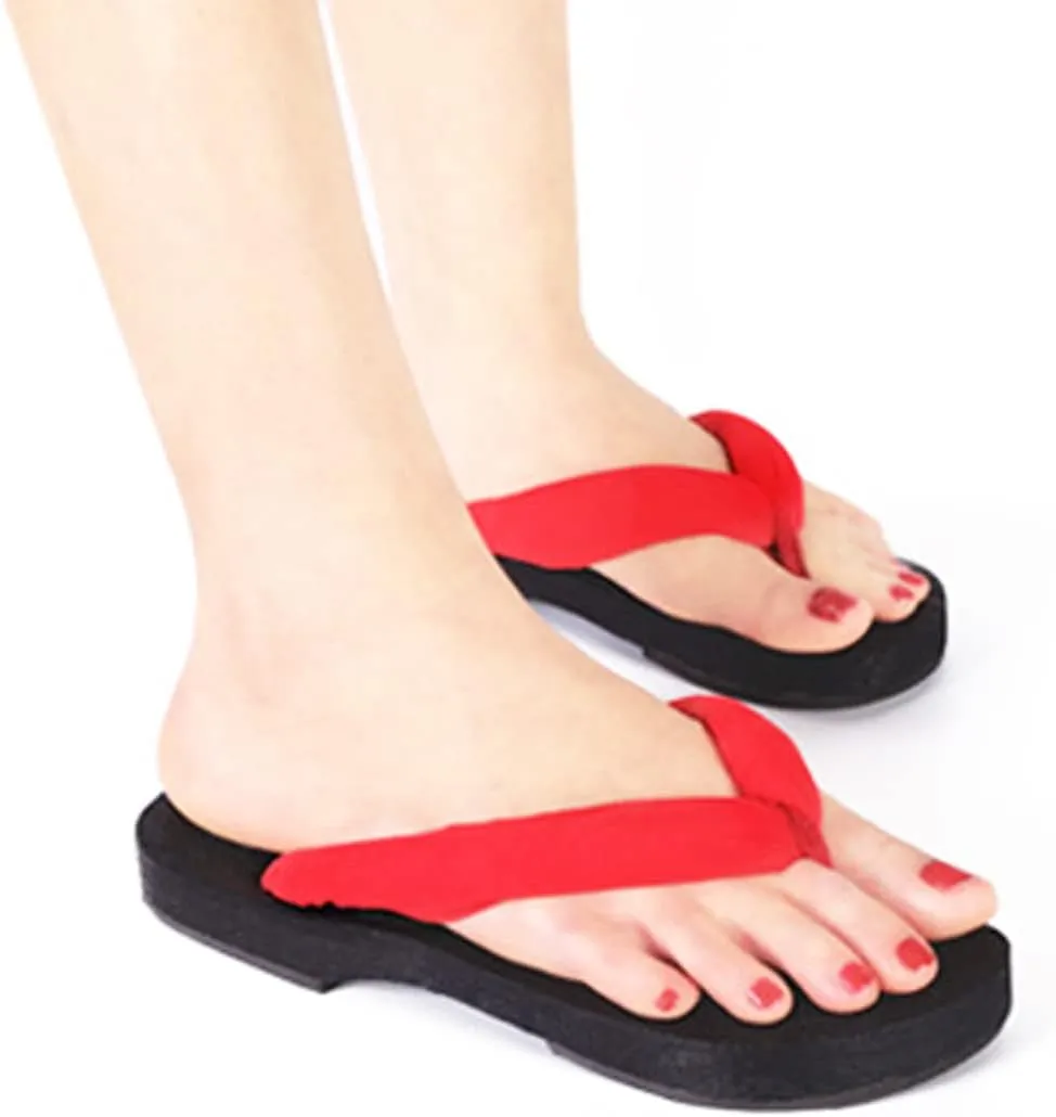 UZAIN Anime Tanjirou Cosplay Clog Shoes Japanese Sandals for Women Geta Wooden Anti-Slip flip-Flops Prop Oshitari