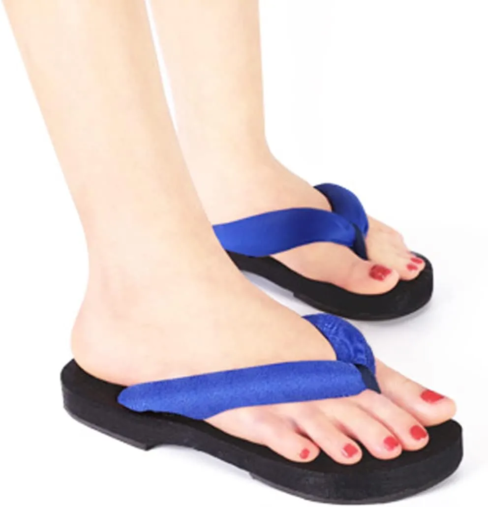 UZAIN Anime Tanjirou Cosplay Clog Shoes Japanese Sandals for Women Geta Wooden Anti-Slip flip-Flops Prop Oshitari