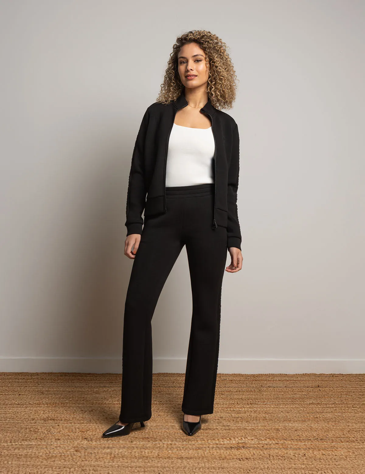 WHITE LABEL SCUBA BOOT CUT PANT