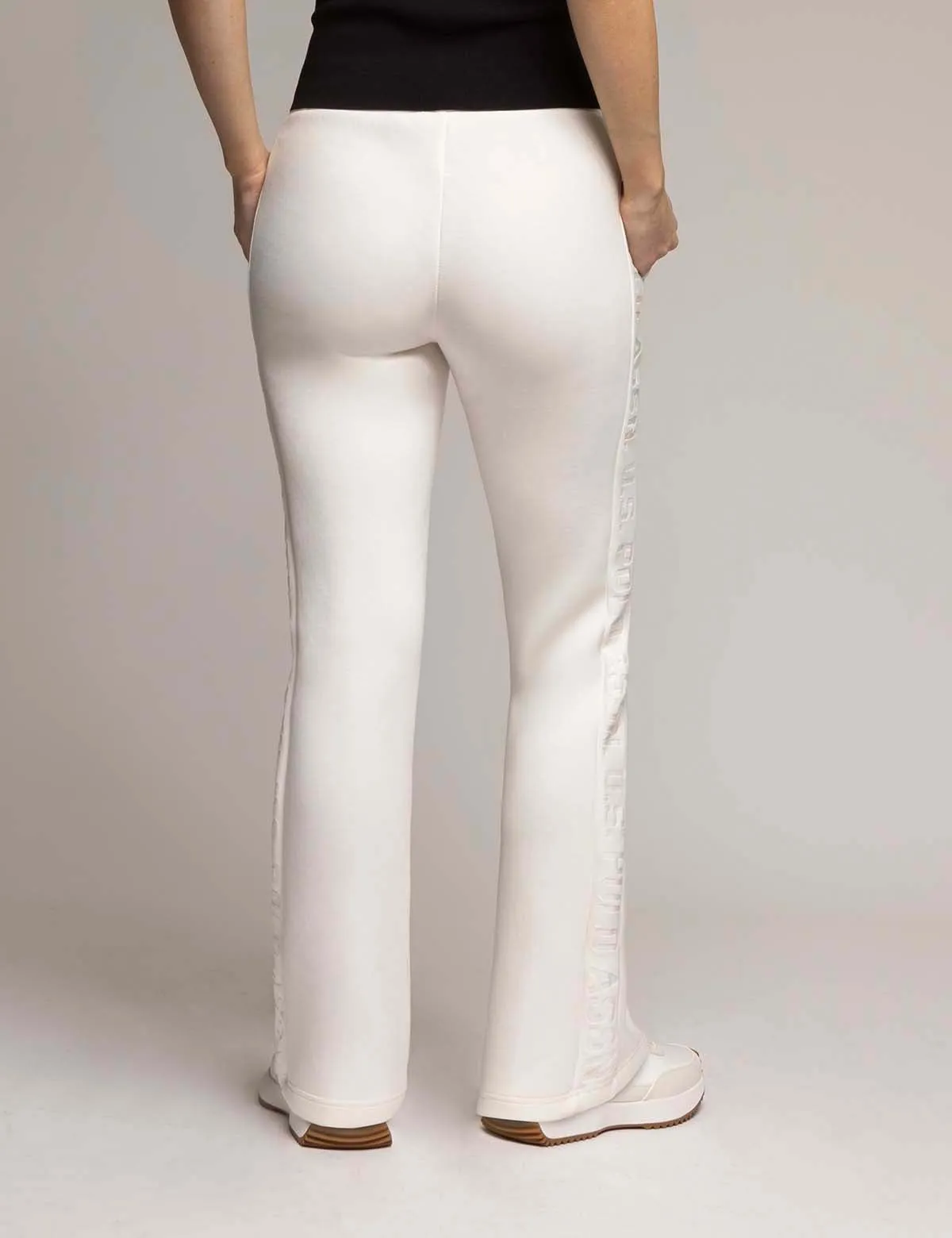 WHITE LABEL SCUBA BOOT CUT PANT