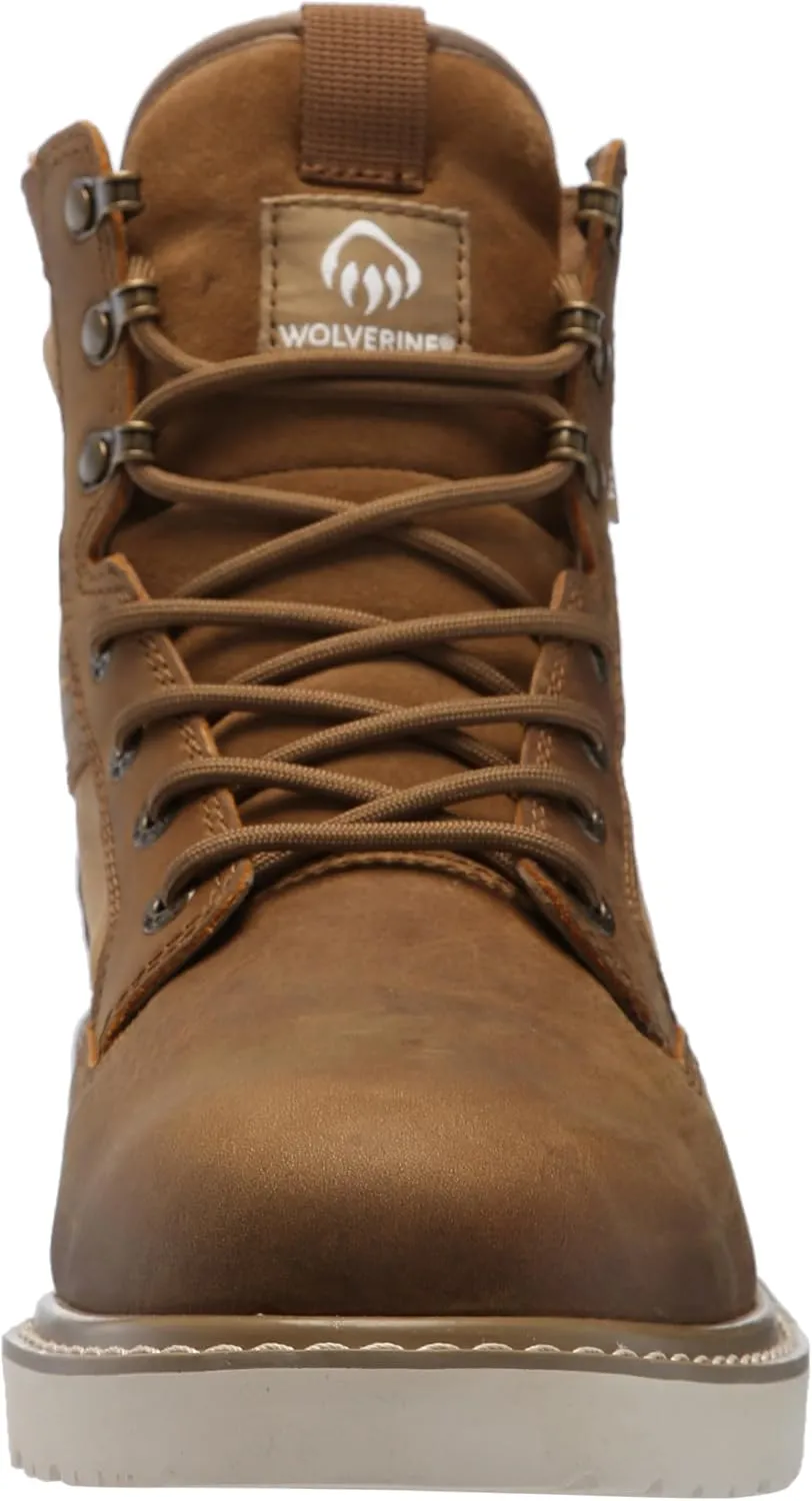 Wolverine Men's Trade Wedge 6" Unlined Canvas Industrial Boot
