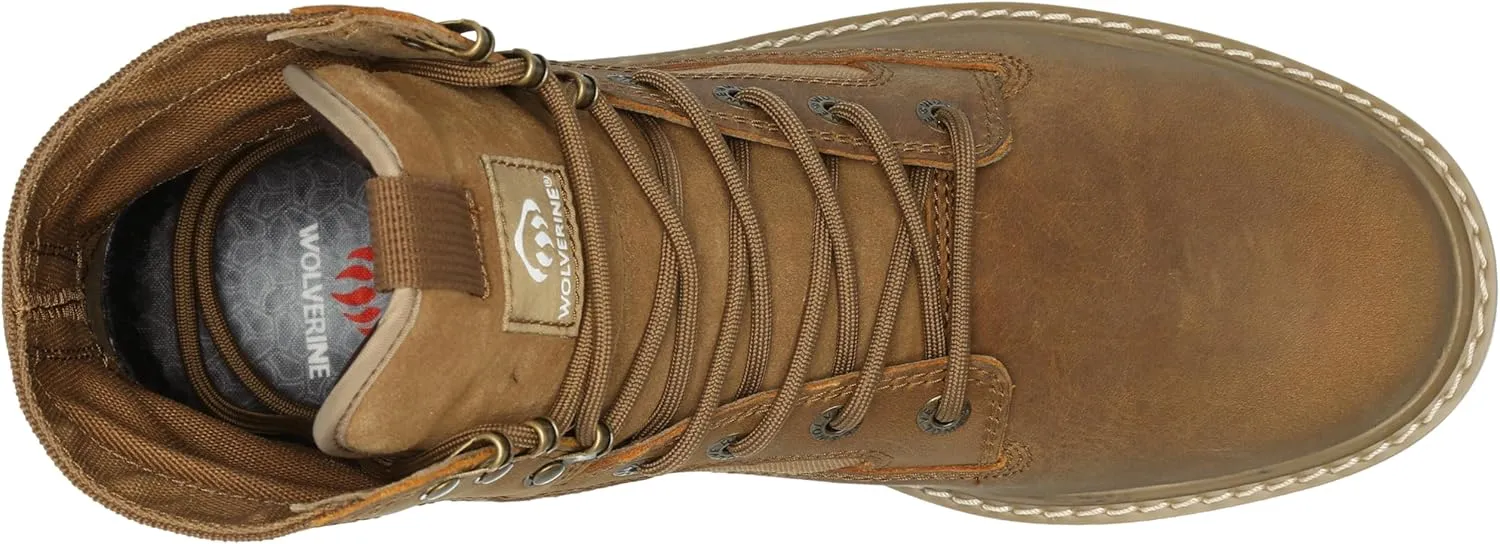 Wolverine Men's Trade Wedge 6" Unlined Canvas Industrial Boot
