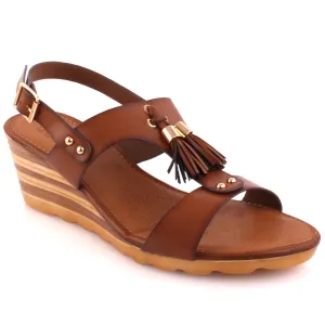 Women ‘Jenn’ Low Heel Wedge Sandals