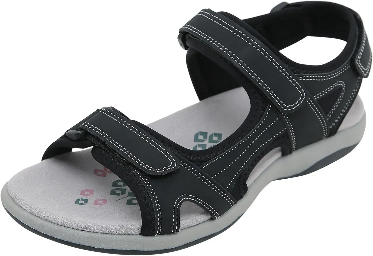 Women Sandals Comfortable Dressy Womens Hiking Sandals Comfortable Adjustable Straps Breathable for Outdoor Beach