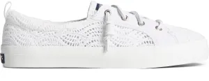 Women's Crest Vibe Mesh Capsule White