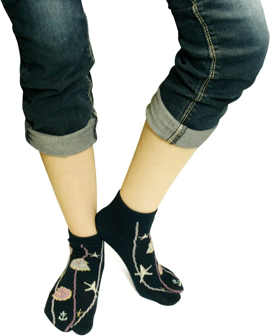 Wrapables Tabi Flip-Flop Socks (Set of 3)