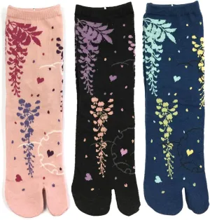 Wrapables Tabi Flip-Flop Socks (Set of 3)