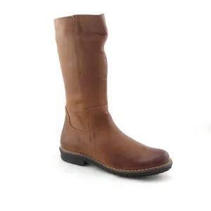 Zeta Montez Nubuck Cuero Zip Boot